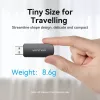 Vention 2-w-1 czytnik kart USB 3.0 A SD+TF, USB 3.2 Gen 1, 5000 Mbit/s, Czarny
