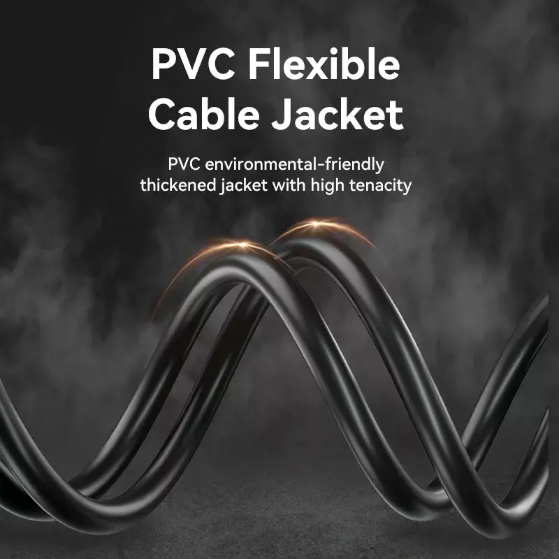 Kabel HDMI Vention 1M Czarny 18 Gbit/s 2.0