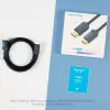 Kabel Vention DP do HDMI 1,5 m czarny DisplayPort HDMI 1,5 m