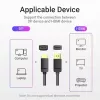 Kabel Vention DP do HDMI 1,5 m czarny DisplayPort HDMI 1,5 m