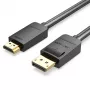 Kabel Vention DP do HDMI 1,5 m czarny DisplayPort HDMI 1,5 m