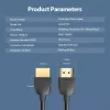Przenośny kabel HDMI Vention 1M Czarny 2.0 18 Gbit/s