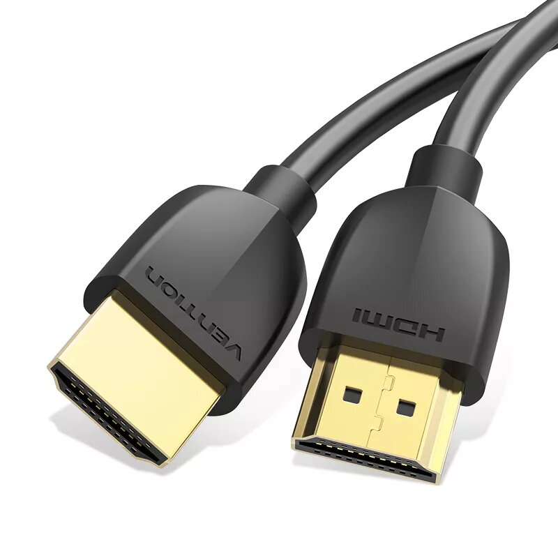 Przenośny kabel HDMI Vention 1M Czarny 2.0 18 Gbit/s