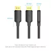 Kabel DisplayPort Vention HAKBJ 5 m, DisplayPort na DisplayPort, czarny