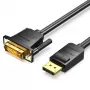 Kabel DisplayPort do DVI Vention HAFBH — DisplayPort na DVI, 1 m, czarny, 5,2 mm