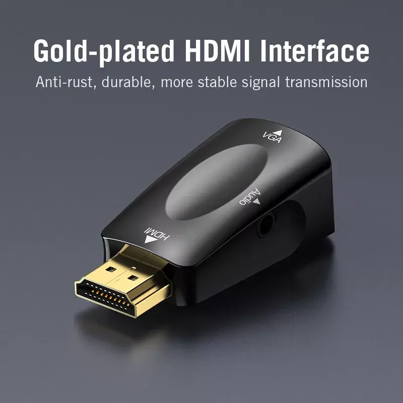 Konwerter HDMI na VGA Vention AIDB0 1080p czarny