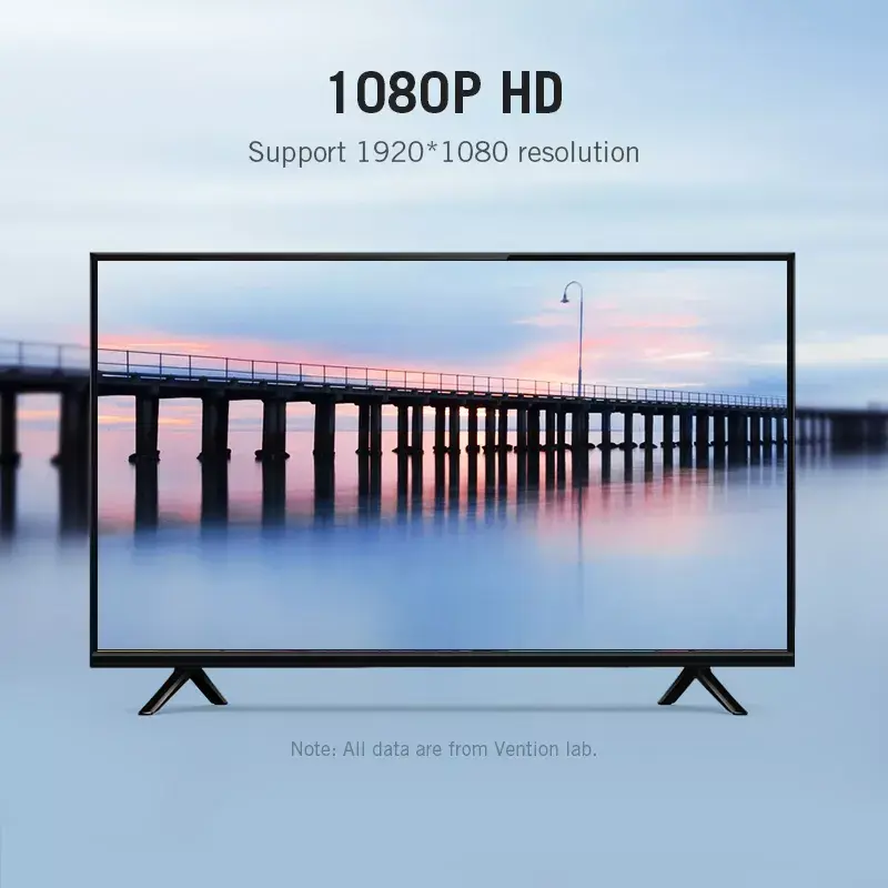 Konwerter HDMI na VGA Vention AIDB0 1080p czarny