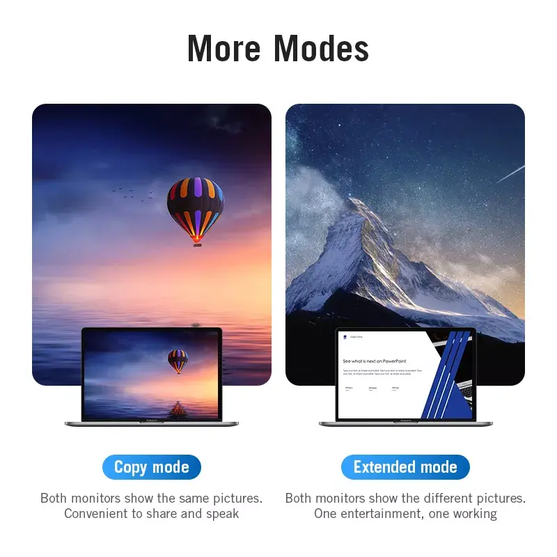 Konwerter HDMI na VGA Vention AIDB0 1080p czarny