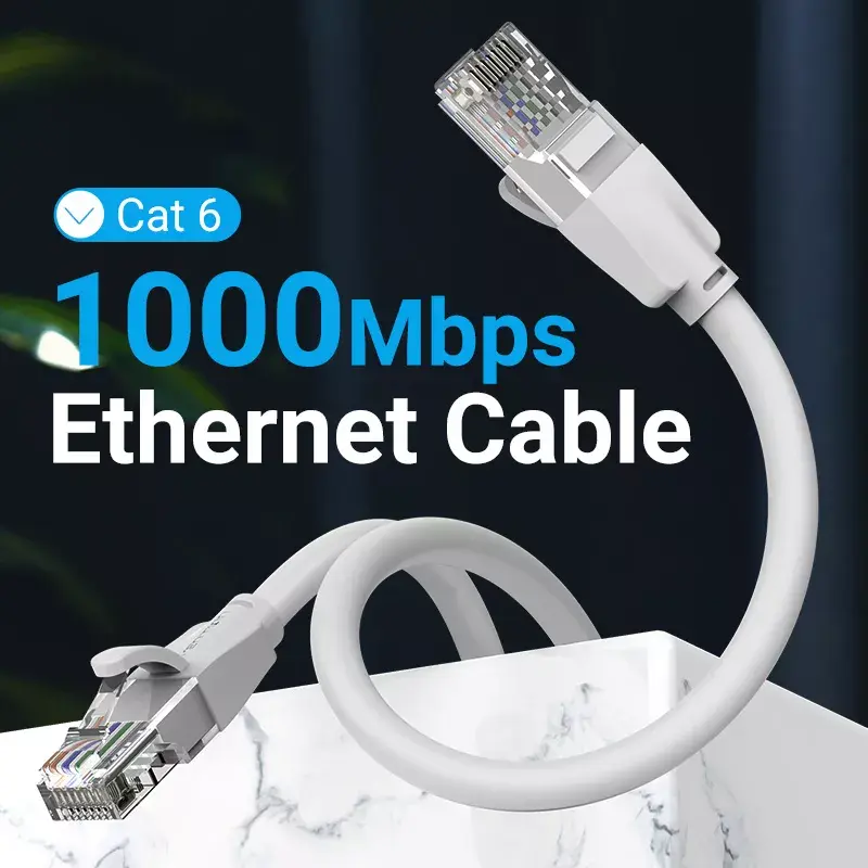 Kabel sieciowy Vention Kat.6 UTP Patch kabel RJ-45 1,5 m Szary