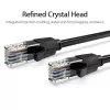 Kabel krosowy Vention kat.6 UTP 3m czarny 1000 Mbit/s RJ-45