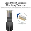 Kabel krosowy Vention kat.6 UTP 3m czarny 1000 Mbit/s RJ-45
