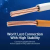 Kabel krosowy Vention kat.6 UTP 3m czarny 1000 Mbit/s RJ-45