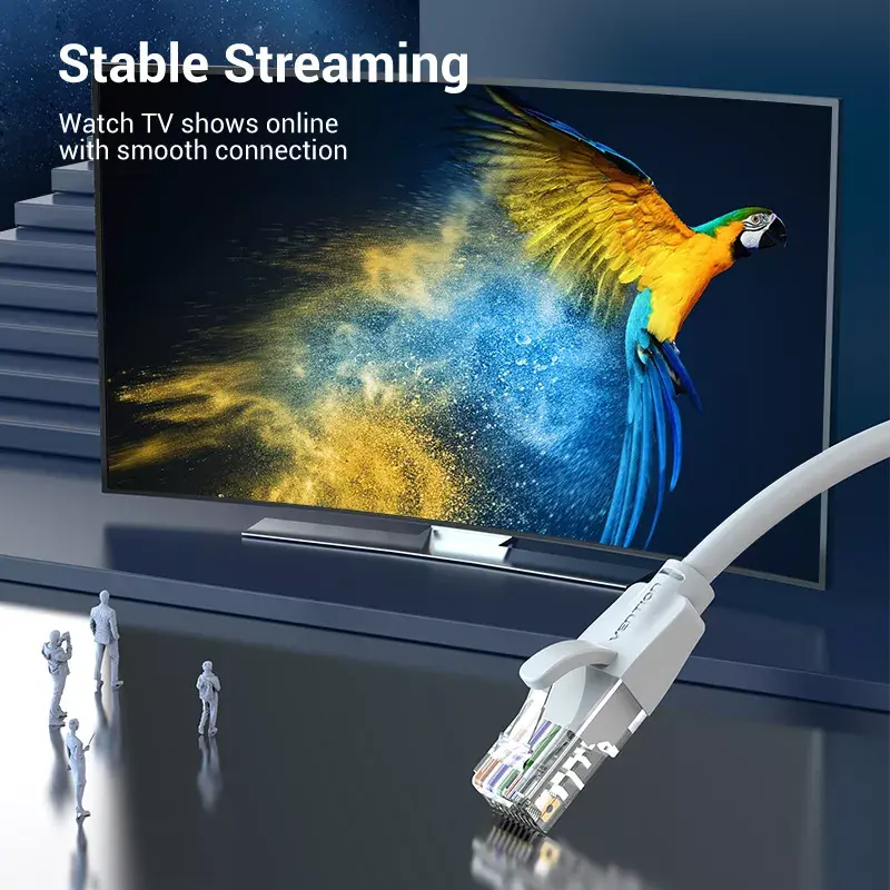 Kabel sieciowy Vention Cat.6 UTP Patch kabel 3M szary