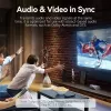 Przełącznik HDMI 2-portowy dwukierunkowy 4K Vention AKOB0 — 3 porty HDMI, 3840×2160@60Hz, ABS, Plug and Play