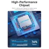 Przełącznik HDMI 2-portowy dwukierunkowy 4K Vention AKOB0 — 3 porty HDMI, 3840×2160@60Hz, ABS, Plug and Play