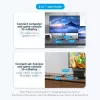 Przełącznik HDMI 2-portowy dwukierunkowy 4K Vention AKOB0 — 3 porty HDMI, 3840×2160@60Hz, ABS, Plug and Play
