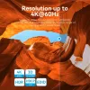 Przełącznik HDMI 2-portowy dwukierunkowy 4K Vention AKOB0 — 3 porty HDMI, 3840×2160@60Hz, ABS, Plug and Play