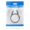 Kabel audio światłowodowy Vention 1,5 m czarny TOSLINK męski do męskiego