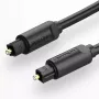 Kabel audio światłowodowy Vention 1,5 m czarny TOSLINK męski do męskiego