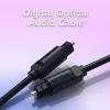 Kabel optyczny audio Vention 2M czarny TOSLINK męski na męski