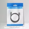 Kabel HDMI Vention AHCBF 1 m, wtyk HDMI-A męski do gniazda HDMI-A żeńskiego, 18 Gbit/s, 4K, czarny