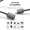 Kabel HDMI Vention AHCBF 1 m, wtyk HDMI-A męski do gniazda HDMI-A żeńskiego, 18 Gbit/s, 4K, czarny