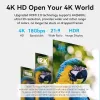 Kabel HDMI Vention AHCBF 1 m, wtyk HDMI-A męski do gniazda HDMI-A żeńskiego, 18 Gbit/s, 4K, czarny
