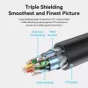 Kabel HDMI Vention AHCBF 1 m, wtyk HDMI-A męski do gniazda HDMI-A żeńskiego, 18 Gbit/s, 4K, czarny