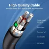 Kabel USB 2.0 A–A Vention 2 m, czarny PVC, USB A na USB A, 0,48 Gbit/s