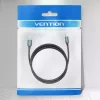 Kabel USB 2.0 A męski na B męski Vention COQBJ, 0,5 m, czarny, płaszcz PVC, 2 A, 0,48 Gbit/s
