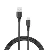 Kabel Vention USB 2.0 Męski A na Męski C 3A 0,25 m Czarny