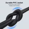 Vention USB 2.0 A Męski na C Męski Kabel 3A 0,5M Czarny