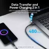 Vention USB 2.0 A Męski na C Męski Kabel 3A 0,5M Czarny