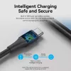 Vention USB 2.0 A Męski na C Męski Kabel 3A 0,5M Czarny