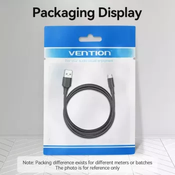 Kabel Vention USB 2.0 A męski do Micro-B męskiego 2A 2 m czarny