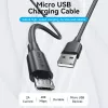Kabel Vention USB 2.0 A męski do Micro-B męskiego 2A 2 m czarny