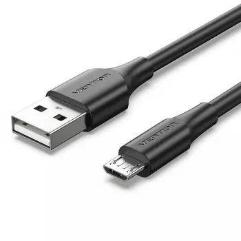 Kabel Vention USB 2.0 A męski do Micro-B męskiego 2A 2 m czarny