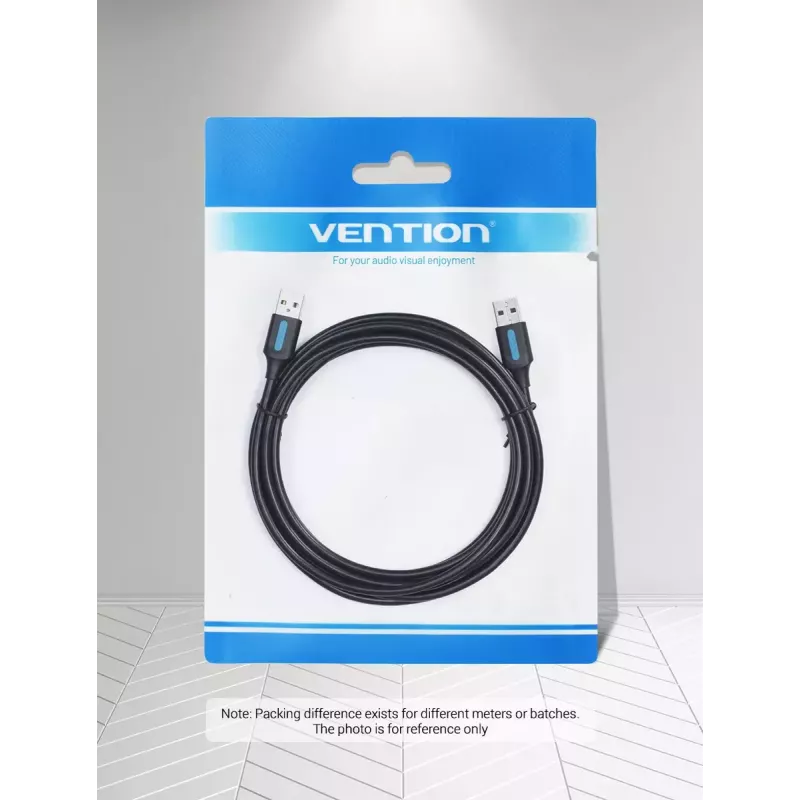 Kabel USB A do A Vention CONBD 0,5 m, USB 3.2 Gen 1 (5 Gbit/s), czarny