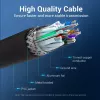 Kabel USB A do A Vention CONBD 0,5 m, USB 3.2 Gen 1 (5 Gbit/s), czarny