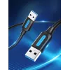 Kabel USB A do A Vention CONBD 0,5 m, USB 3.2 Gen 1 (5 Gbit/s), czarny