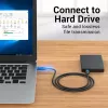 Kabel USB A do A Vention CONBD 0,5 m, USB 3.2 Gen 1 (5 Gbit/s), czarny