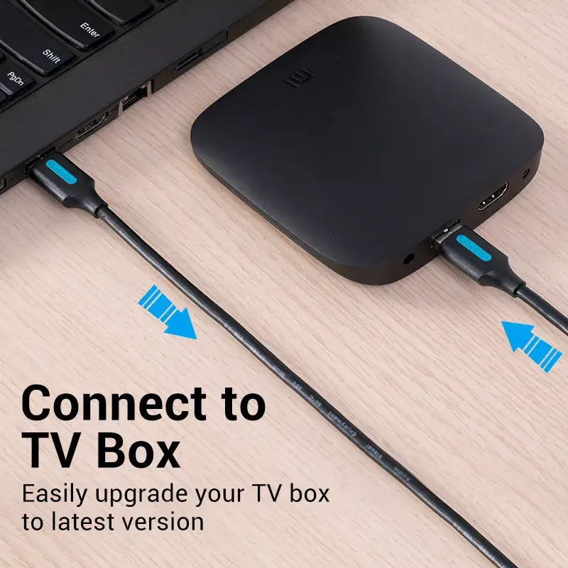 Kabel USB 3.0 A-Male na A-Male 1,5 m — Vention, USB 3.2 Gen 1, czarny PVC