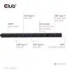 CLUB3D 10-1 Przenośna stacja dokująca USB Type-C® 10 Gb/s na HDMI™ 8K30Hz PD3.1 maks. 140 W