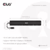 CLUB3D 10-1 Przenośna stacja dokująca USB Type-C® 10 Gb/s na HDMI™ 8K30Hz PD3.1 maks. 140 W