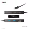 CLUB3D USB Gen2 Type-C do Dual DisplayPort 4k60Hz 7-w-1 HUB