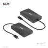 CLUB3D USB Gen2 Type-C do Dual DisplayPort 4k60Hz 7-w-1 HUB
