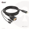 CLUB3D Kabel HDMI do VGA M/M 2m/6,56ft 28AWG