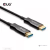 CLUB3D kabel hybrydowy AOC HDMI™ 8K60Hz/4K120Hz 30 m / 98,42 stopy, 30 m, HDMI Typ A (Standard), HDMI Typ A (Standard), 48 Gbit/s, Czarny