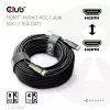 Club 3D HDMI Hybrid AOC kabel 8K60Hz / 4K120Hz 50 m, HDMI Type A Męski–Męski