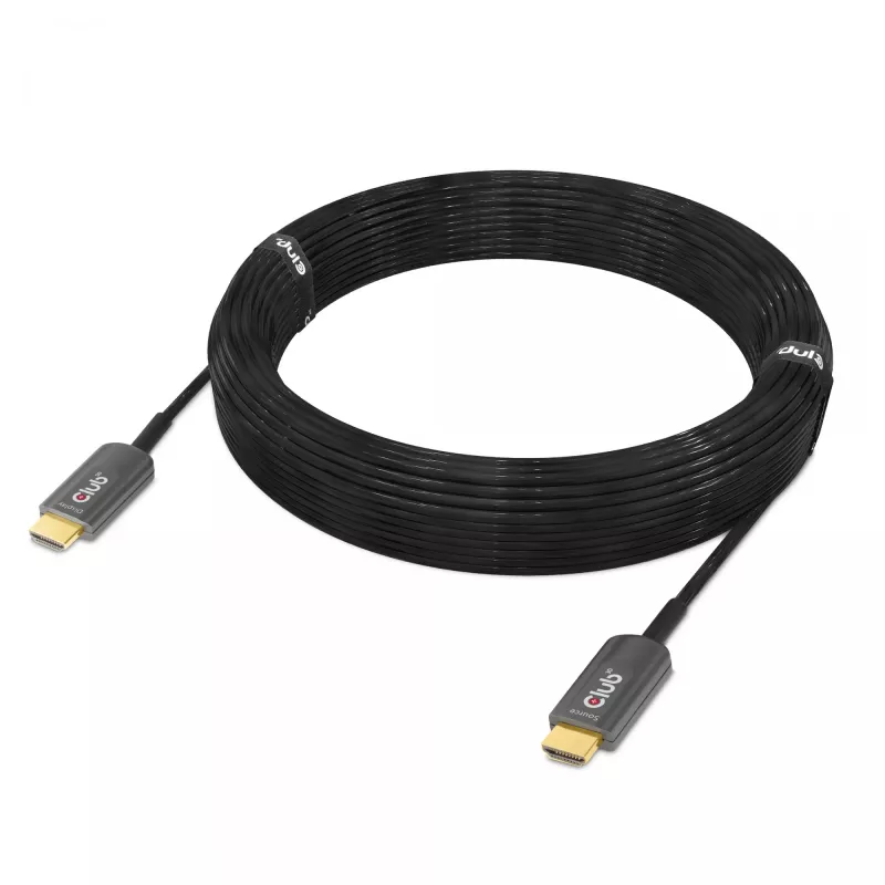 CLUB3D Ultra High Speed HDMI™ Certified Kabel AOC 4K120Hz/8K60Hz Jednokierunkowy M/M 15 m/49.21 st.